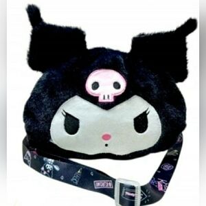 Black and Pink Character Plush Bag
Sanrio Cute Cinnamoroll Melody Kuromi Women